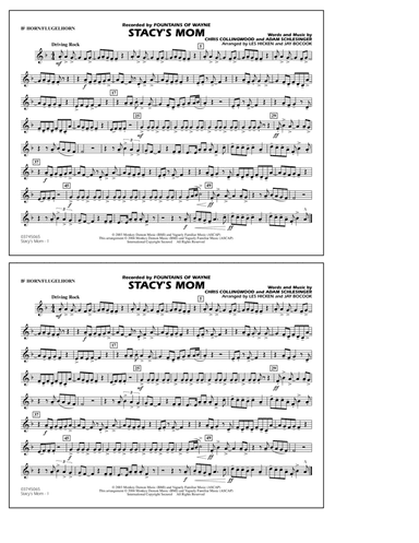 Stacy's Mom (arr. Les Hicken and Jay Bocook) - Bb Horn/Flugelhorn