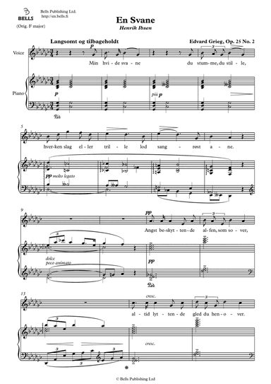 En Svane, Op. 25 No. 2