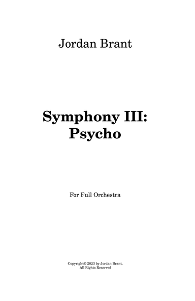 Symphony III: Psycho