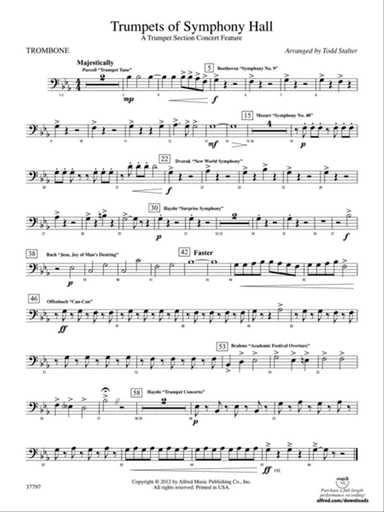 Trumpets of Symphony Hall: 1st Trombone