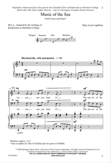 Music of the Sea