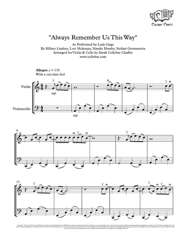 Always Remember Us This Way