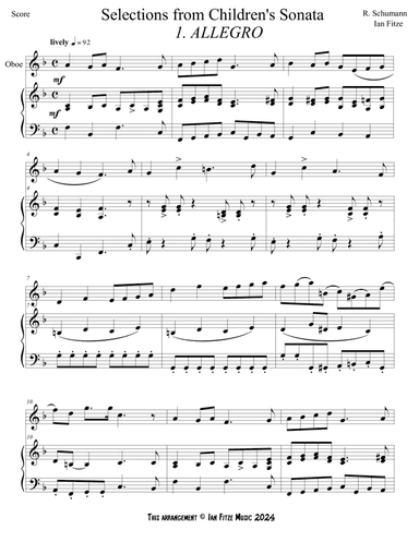Two Selections from Sonatas for Children