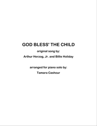 God Bless' The Child