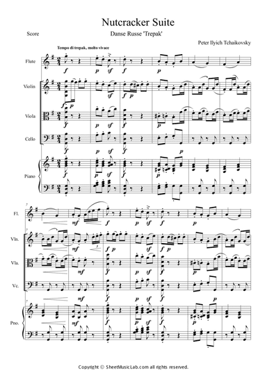 Nutcracker Op.71a - Danse Russe - Trepak