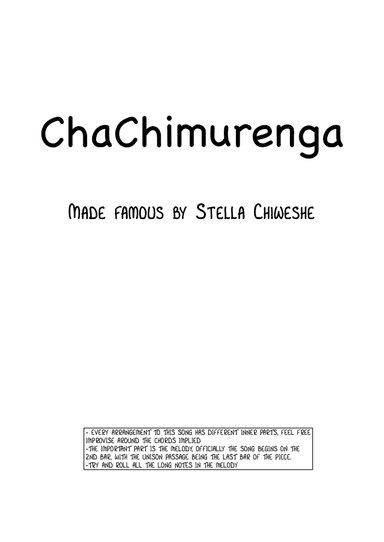 ChaChimurenga