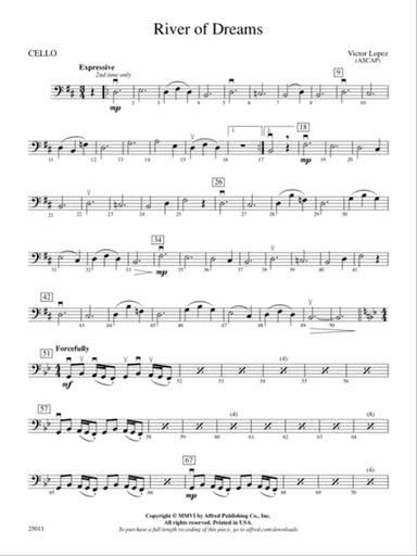 River of Dreams: Cello