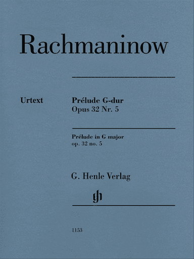 Prelude in G Major Op. 32 No. 5