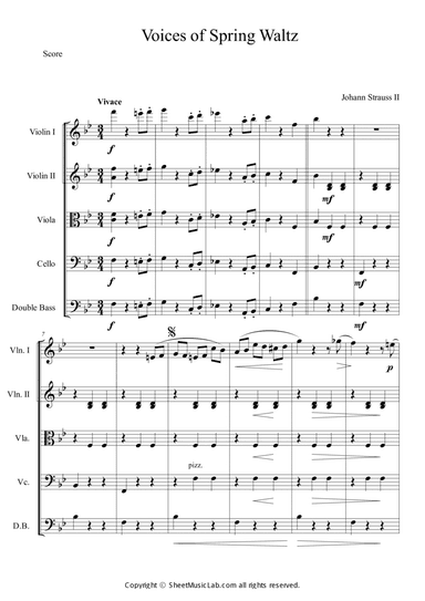 Voice of Spring Waltz