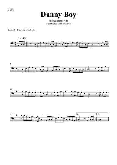 Danny Boy (Londonderry Air)