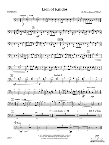 Lion of Knidos: Baritone B.C.