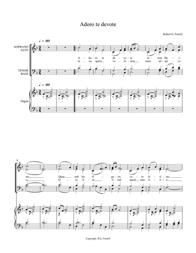 Adoro te devote