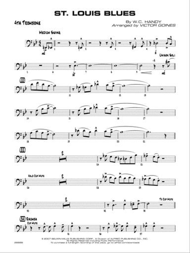 St. Louis Blues: 4th Trombone