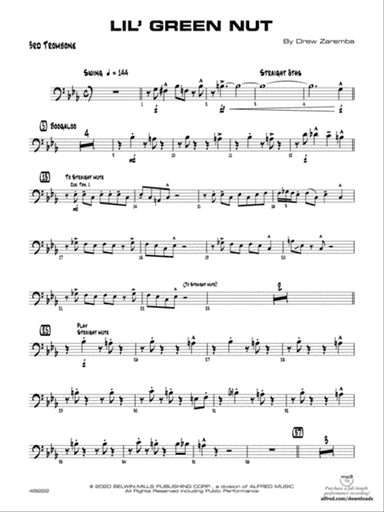 Lil' Green Nut: 3rd Trombone