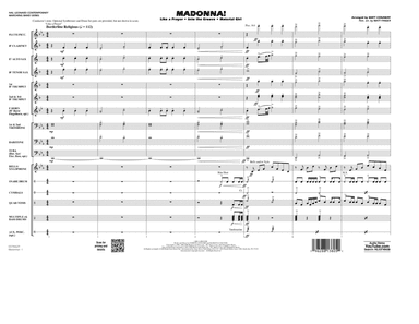 Madonna! (arr. Matt Conaway) - Conductor Score (Full Score)