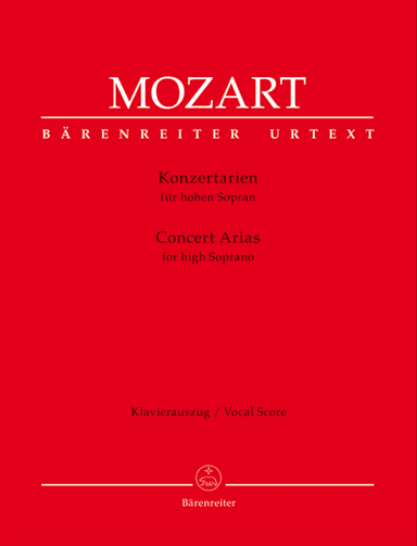 Concert Arias for High Soprano