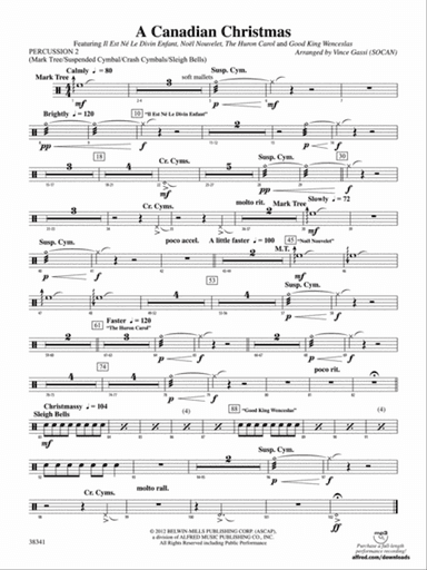 A Canadian Christmas: 2nd Percussion