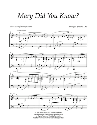 Mary, Did You Know?