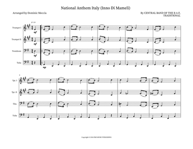 National Anthem Italy (Inno Di Mameli)