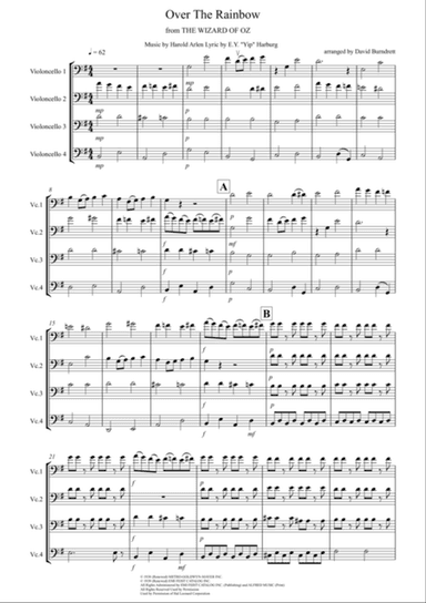 Over The Rainbow (from The Wizard Of Oz)
