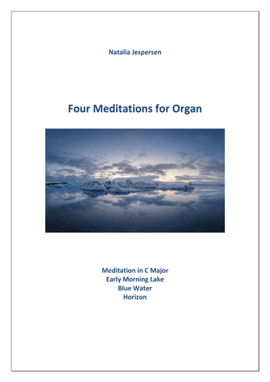 Four Meditations for Organ