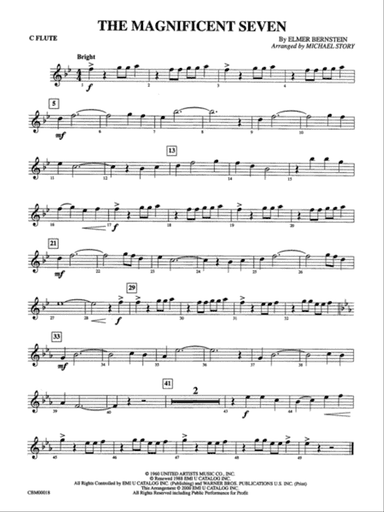 The Magnificent Seven: Flute
