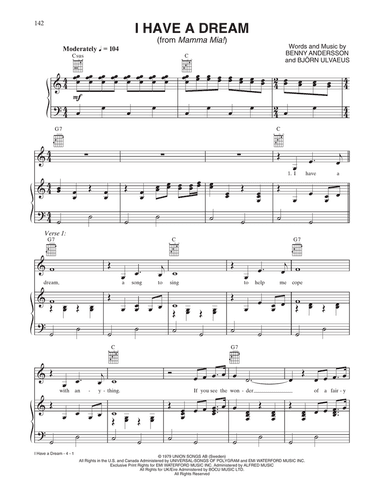 I Have A Dream (from Mamma Mia!)