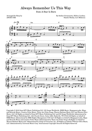 Always Remember Us This Way