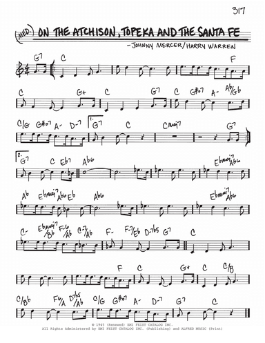 On The Atchison, Topeka And The Santa Fe