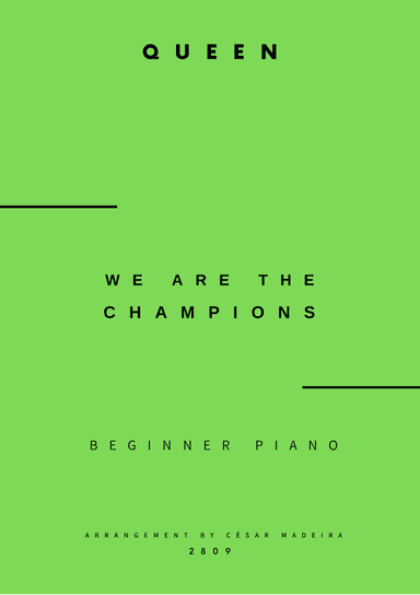 We Are The Champions