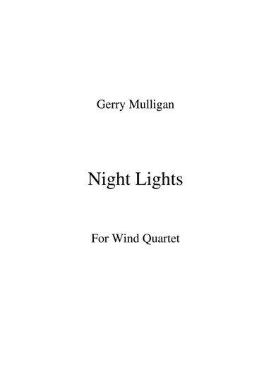 The Lonely Night (night Lights)