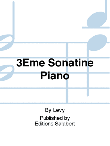 3Eme Sonatine Piano