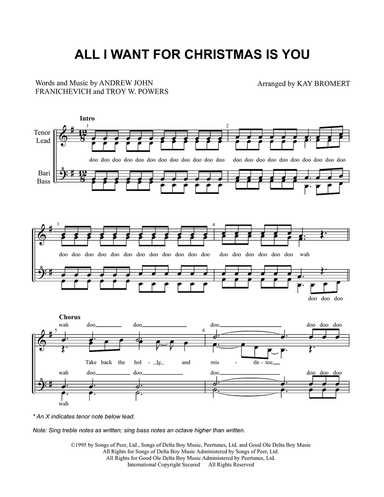 All I Want For Christmas Is You