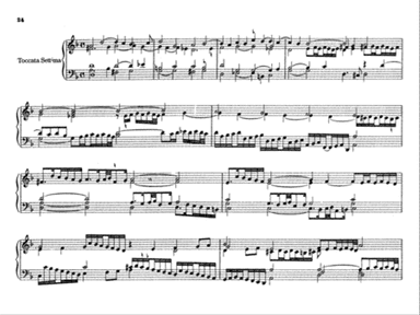 Frescobaldi: First Book of Toccatas and Partitas for Organ or Cembalo (Volume I)