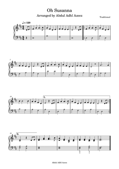 Oh Susanna