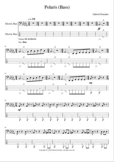 Gabriel Gonzalez - Polaris (Bass)