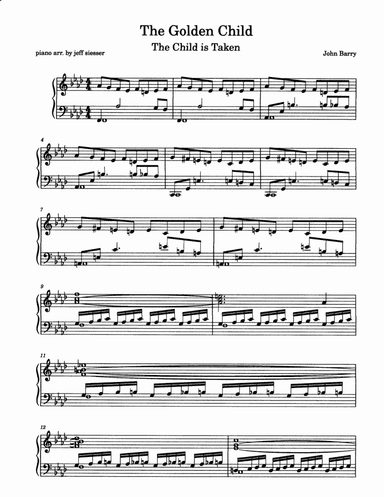 The Golden Child - Score