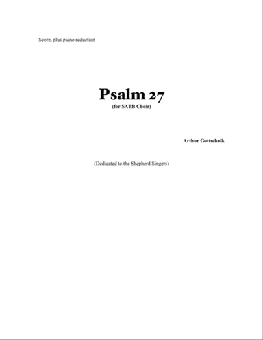 Psalm 27
