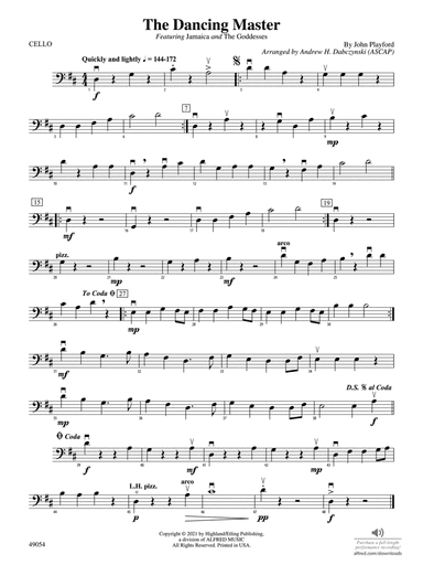 The Dancing Master: Cello