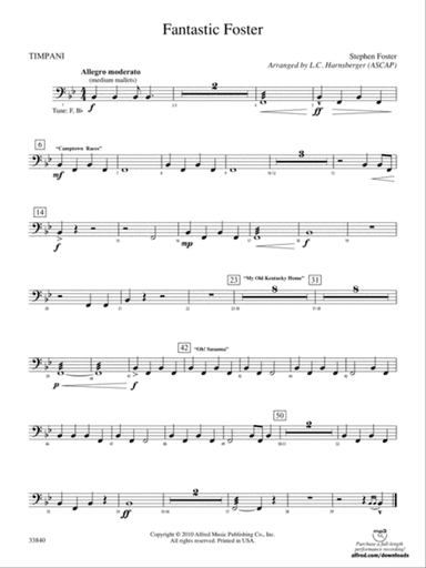 Fantastic Foster: Timpani