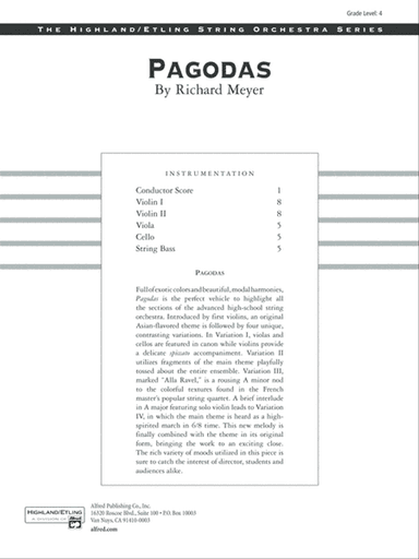 Pagodas: Score