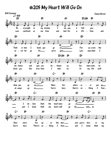 My Heart Will Go On (love Theme From 'titanic')