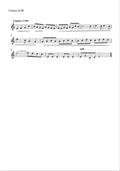 Practice Brass Solo (Grade 1-3)