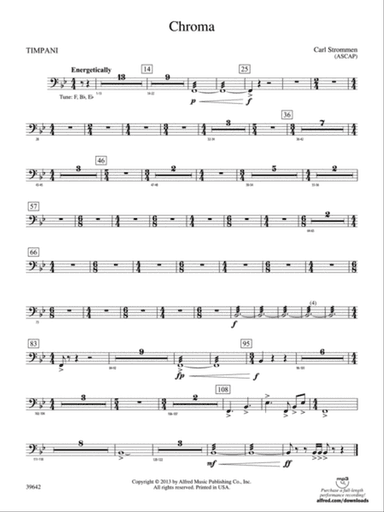 Chroma: Timpani