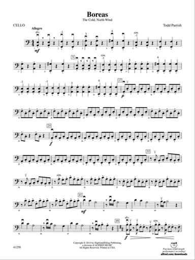 Boreas: Cello