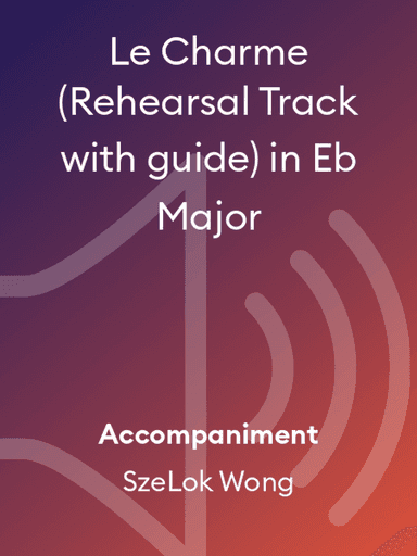 Le Charme (Rehearsal Track with guide) in Eb Major