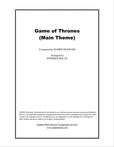 Game Of Thrones