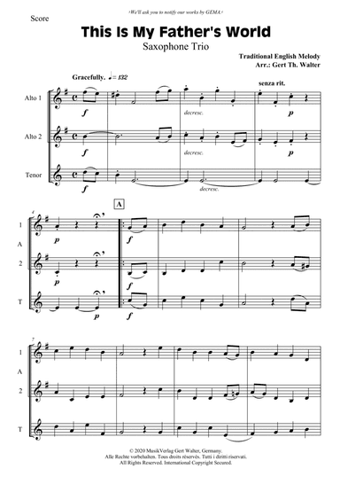 This Is My Father's World