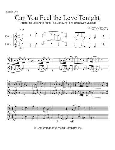 Can You Feel The Love Tonight