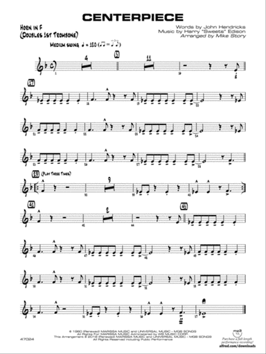 Centerpiece: 1st F Horn